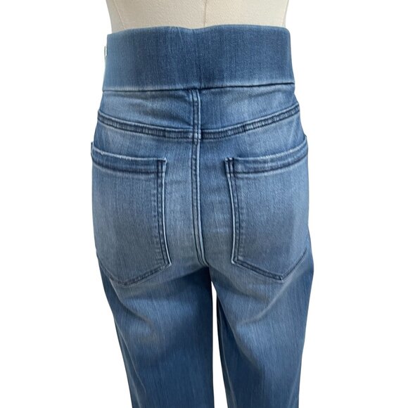 Liverpool Los Angeles Womens Skinny Jeans Size 29 8 High Rise Pull On Stretch De - Picture 7 of 12